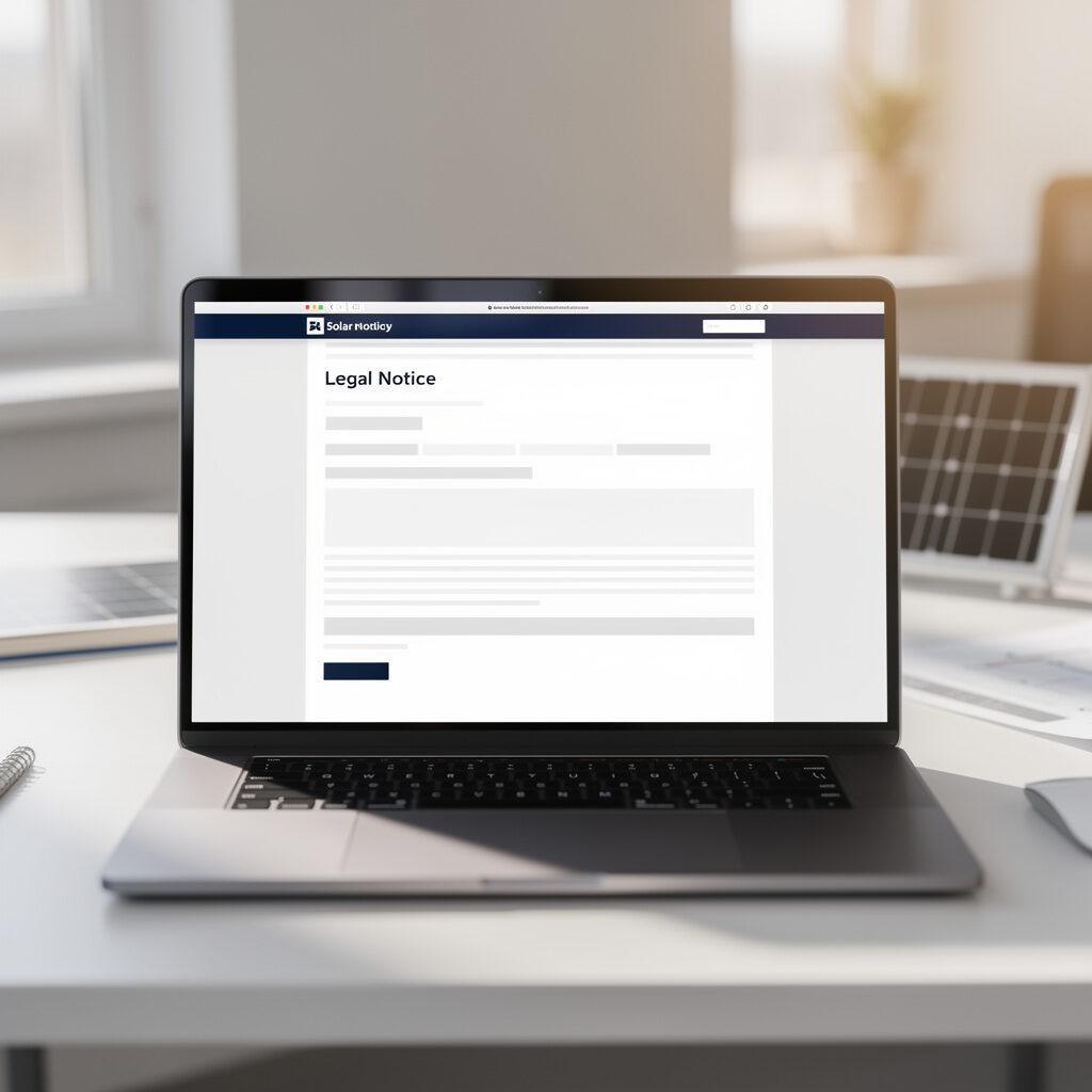 Rechtliche Angaben – Bechtold Solar-Technik GmbH